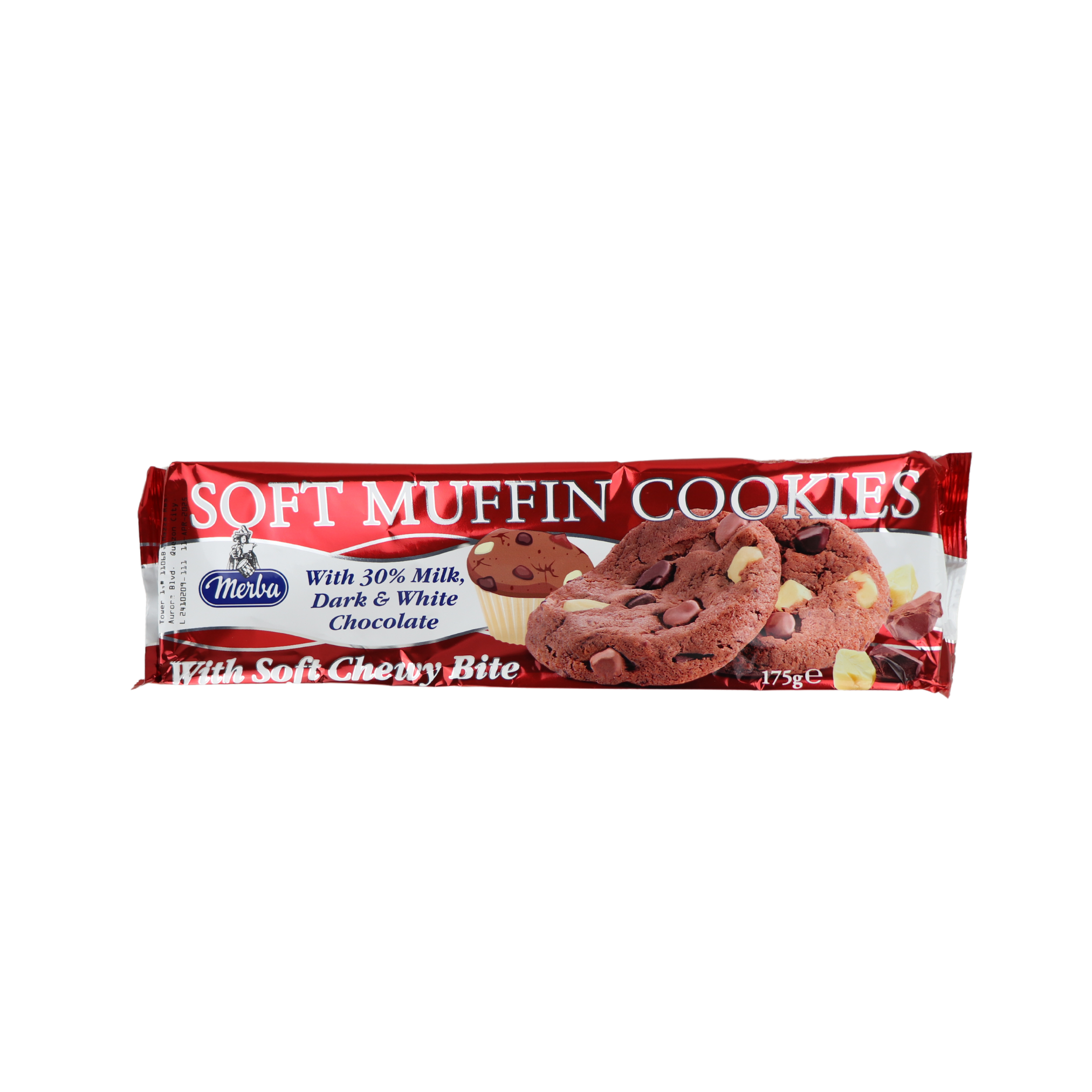 Merba Soft Muffin Cookies with Soft Chewy Bite 175g Merba Soft Muffin Cookies with Soft Chewy Bite 175g